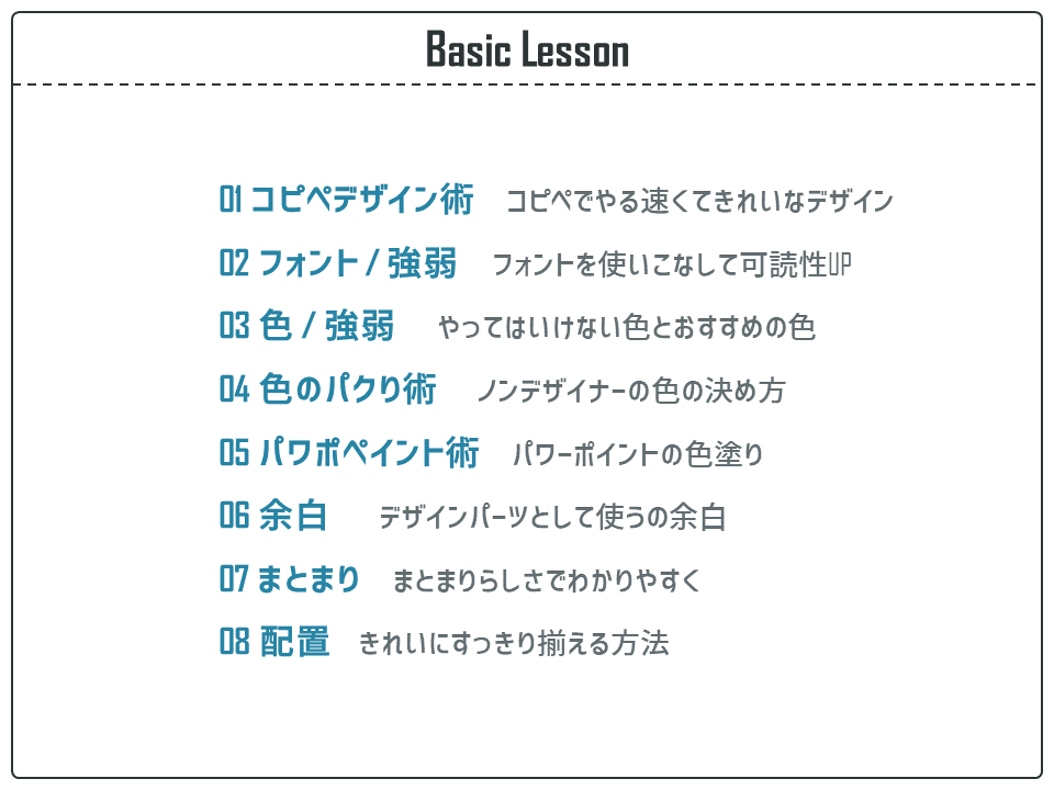 Basic Lesson